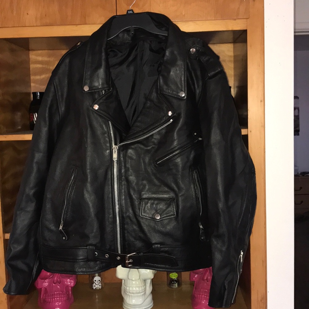 Leather jacket